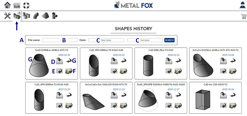 Jobs historical of MetalFox, the software for sheet metal workers and pipefitters.